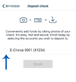 Enrollment First Screen